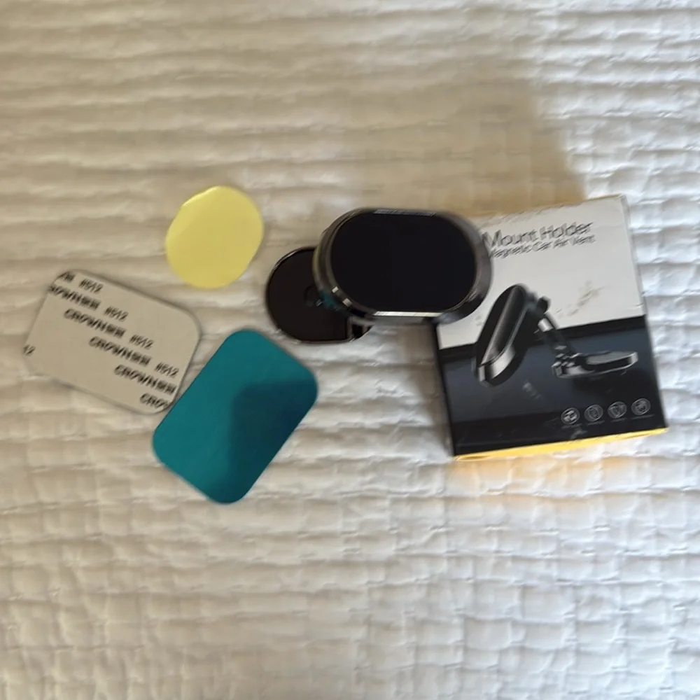 Black Magnetic Car Air Vent Mount Holder